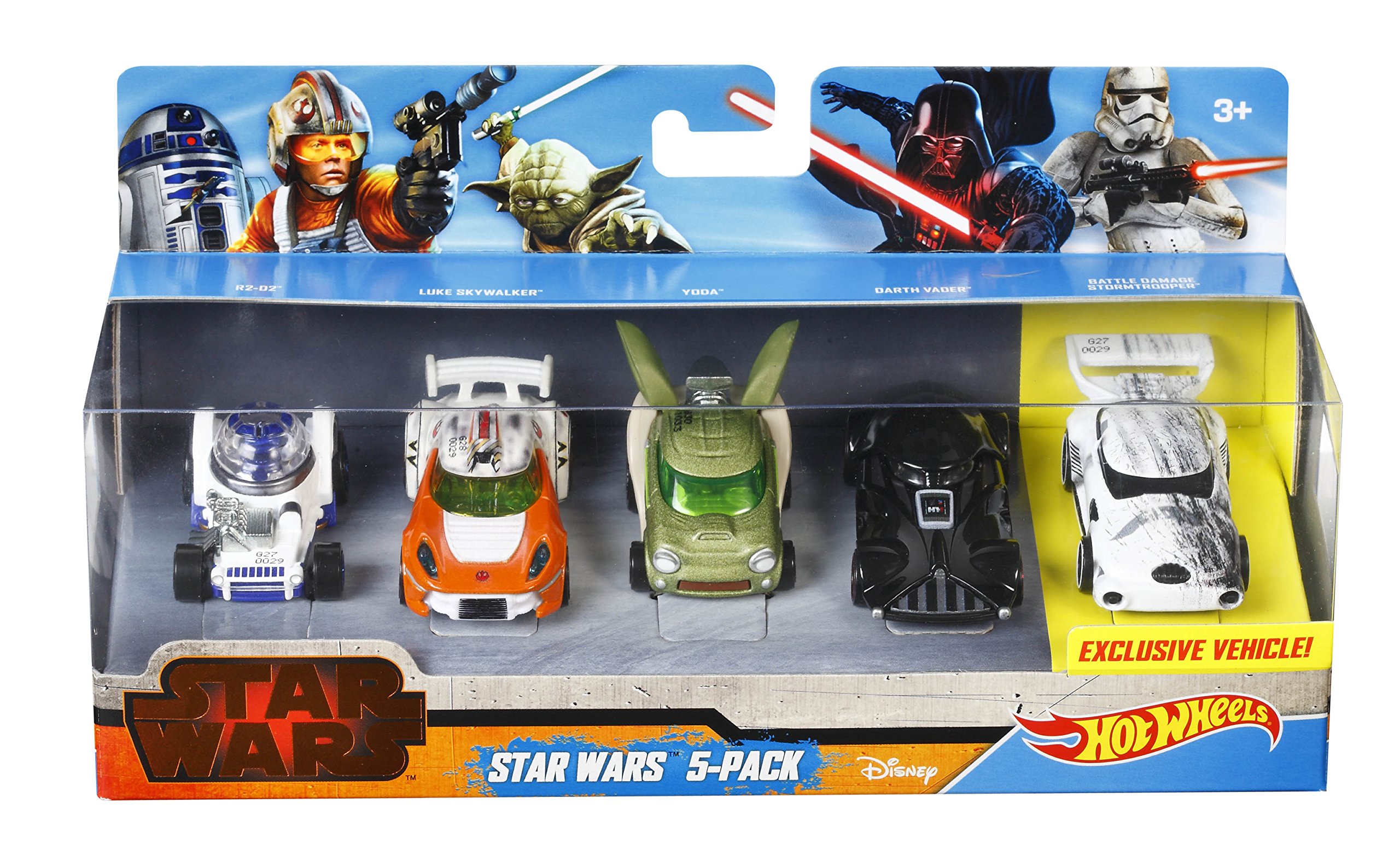 Hot Wheels Star Wars Character Car 5 Pack : Amazon.com.tr: Oyuncak